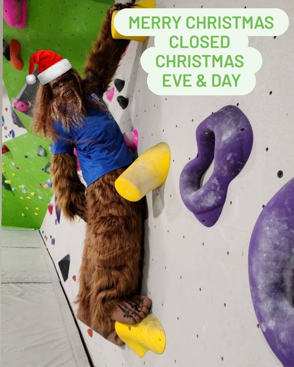 Enjoy Christmas we will see you on Saturday! 
#indoorbouldering #indoorclimbing #climbinggym #christmasbreak #christmas #downtonmorganton #morgantonnc