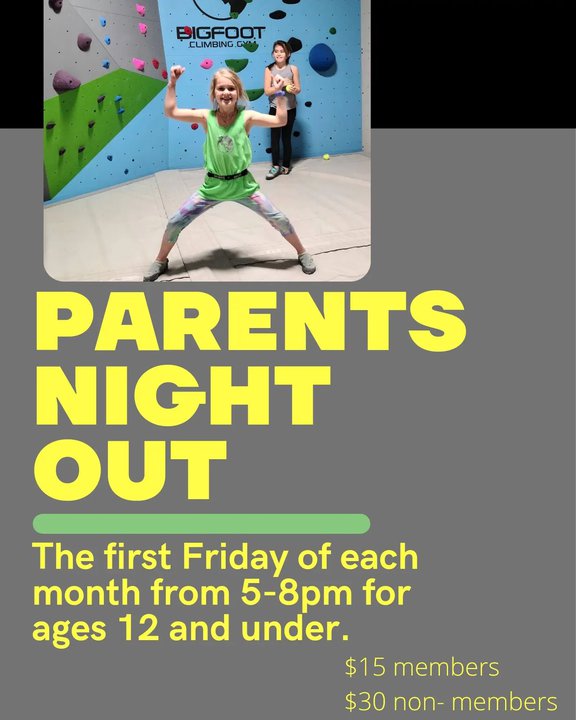 This Friday is PARENTS NIGHT OUT!! Pizza, games and tons of climbingπββοΈππββοΈπββοΈ
#indoorbouldering #funthingsforkids #datenight #downtownmotown #downtownmorganton #morgantonnc #climbing #climbinggym